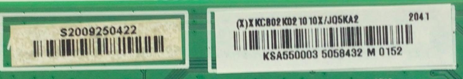 KIT DE TARJETAS PARA TV VIZIO OLED / MAIN XKCB02K021 / 715GA847-M01-B00-005Y / FUENTE ADTVJ1840ABL / T-CON 6871L-6461A / 6870C-0852A / LE650AQD-ENA1-TJA / PANEL LE550AQD (EN)(A2) / MODELO OLED55-H1 / OLED55-H1 OTYPZRKW - Imagen 4